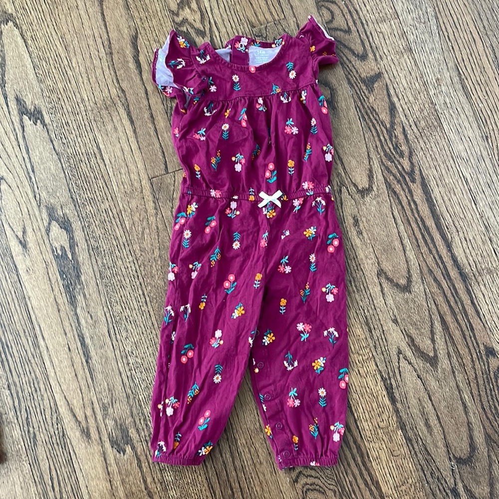 2 rompers, 24 months